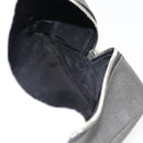 BVLGARI Clutch PVC Grau Silber Auth 182460A-18