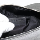 BVLGARI Clutch PVC Grau Silber Auth 182460A-12