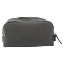 BVLGARI Clutch PVC Grau Silber Auth 182460A-2