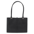 GUCCI Jackie Hand Bag Leather Black Silver 002 1073 1705 Auth 182463A-2