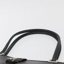 GUCCI Jackie Hand Bag Leather Black Silver 002 1073 1705 Auth 182463A-14