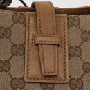 GUCCI GG Canvas Umhängetasche Beige Gold 110292 Auth 182469-15