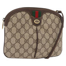 GUCCI GG Supreme Web Sherry Line Tasche PVC Beige Gold 904 02 047 Original 182470-1