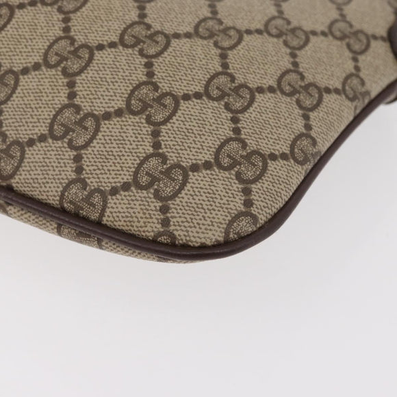 GUCCI GG Supreme Web Sherry Line Tasche PVC Beige Gold 904 02 047 Original 182470