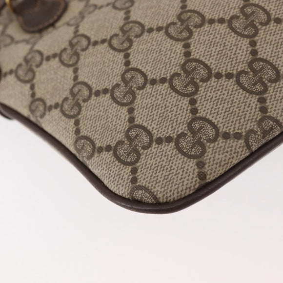 GUCCI GG Supreme Web Sherry Line Tasche PVC Beige Gold 904 02 047 Original 182470