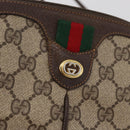 GUCCI GG Supreme Web Sherry Line Tasche PVC Beige Gold 904 02 047 Original 182470-18