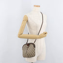 GUCCI GG Supreme Web Sherry Line Tasche PVC Beige Gold 904 02 047 Original 182470-22