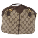GUCCI GG Supreme Web Sherry Line Tasche PVC Beige Gold 904 02 047 Original 182470-2