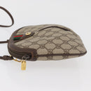 GUCCI GG Supreme Web Sherry Line Tasche PVC Beige Gold 904 02 047 Original 182470-4