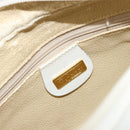 GUCCI Flora Shoulder Bag PVC White Gold 007 113 0115 Auth 182472-18