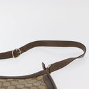 GUCCI GG Supreme Web Sherry Line Umhängetasche PVC Beige Gold Original 182476-8