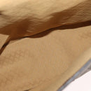 GUCCI GG Supreme Web Sherry Line Shoulder Bag PVC Beige Gold Auth 182477-11