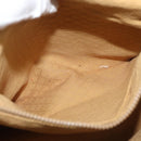 GUCCI GG Supreme Web Sherry Line Shoulder Bag PVC Beige Gold Auth 182477-22