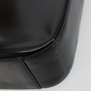 GUCCI Soho Hand Bag Patent leather Black Silver 007 0249 Auth 182478-12