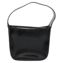 GUCCI Soho Hand Bag Patent leather Black Silver 007 0249 Auth 182478-3