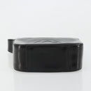 GUCCI Soho Hand Bag Patent leather Black Silver 007 0249 Auth 182478-9