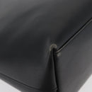 GUCCI Bamboo Hand Bag Leather Black Gold 001 2113 1880 Auth 182479-9