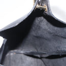 GUCCI Bamboo Hand Bag Leather Black Gold 001 2113 1880 Auth 182479-11