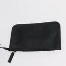 GUCCI Bamboo Hand Bag Leather Black Gold 001 2113 1880 Auth 182479-18