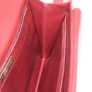 CARTIER Must Line Schoudertas Leer Bordeaux Goud Origineel 182486-17
