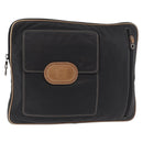 LOEWE Anagram Clutch Bag Leder Schwarz Original 182494-1