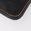 LOEWE Anagram Clutch Bag Leder Schwarz Original 182494-15