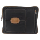 LOEWE Anagram Clutch Bag Leder Schwarz Original 182494-13