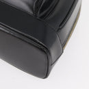 GUCCI Bamboe Body Bag Lakleer Bruin Goud 003 3444 0127 Auth 182503-14