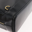 GUCCI Bamboe Body Bag Lakleer Bruin Goud 003 3444 0127 Auth 182503-15