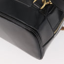 GUCCI Bamboe Body Bag Lakleer Bruin Goud 003 3444 0127 Auth 182503-16