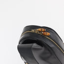 GUCCI Bamboe Body Bag Lakleer Bruin Goud 003 3444 0127 Auth 182503-6