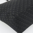 Christian Dior Trotter Canvas Shoulder Bag Black Silver Auth 182504A-13