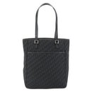 Christian Dior Trotter Canvas Shoulder Bag Black Silver Auth 182504A-2