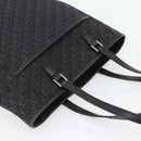 Christian Dior Trotter Canvas Shoulder Bag Black Silver Auth 182504A-6
