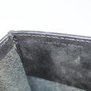 CARTIER Business Bag Leather Black Silver Auth 182506-12