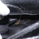 GUCCI Bamboo Hand Bag Leather Black Gold 002 1186 0260 Auth 182511-20