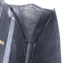 GUCCI Umhängetasche Kette Leder Schwarz Gold Auth 182515-18