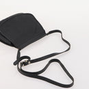 FENDI Zucchino Canvas Bag Coated Canvas 2 Set Black Beige Auth 182517-12