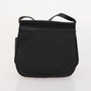 FENDI Zucchino Canvas Bag Coated Canvas 2 Set Black Beige Auth 182517-9