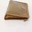 CELINE Macadam Canvas Clutch Bag PVC Leather 4 Set Brown Beige Auth 182519-4