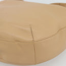 CARTIER Trinity Shoulder Bag Leather Beige Auth 182527V-14