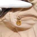 GUCCI GG Supreme Web Sherry Line Bag PVC Beige Gold 001 113 6472 Auth 182533-23