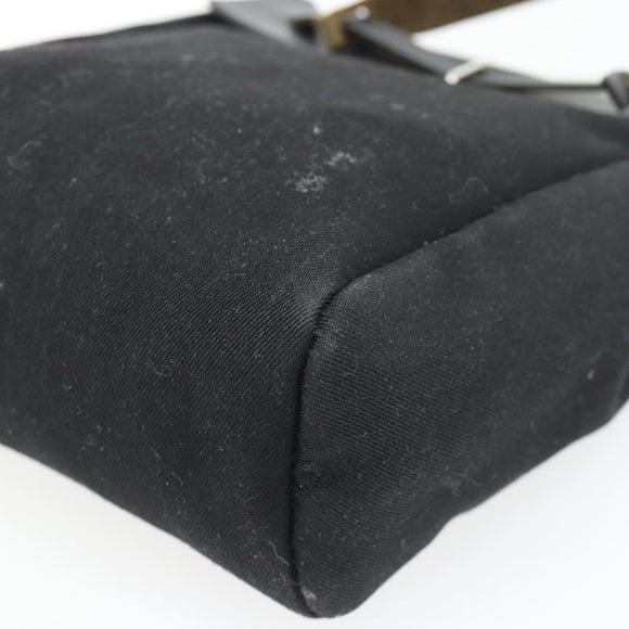 HERMES Herbag TPM Umhängetasche Canvas Schwarz Auth 182534