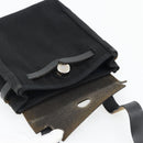 HERMES Herbag TPM Umhängetasche Canvas Schwarz Auth 182534-10