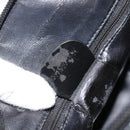 GUCCI Shoulder Bag Enamel Black 001 1364 1703 Auth 182536-21