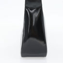 GUCCI Shoulder Bag Enamel Black 001 1364 1703 Auth 182536-4