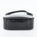 GUCCI Shoulder Bag Enamel Black 001 1364 1703 Auth 182536-9