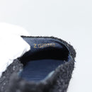 CHANEL Espadrilles Sandals Tweed Black CC Auth 182538M-19