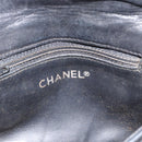 CHANEL Matelassé Ketten-Bauchtasche Lammleder Schwarz Gold CC Authentisch 182541-17