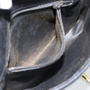 CHANEL Matelassé Ketten-Bauchtasche Lammleder Schwarz Gold CC Authentisch 182541-12